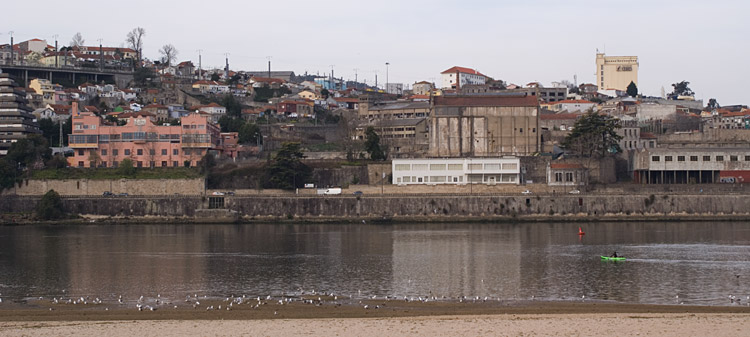 Porto Oriental, visto de Gaia