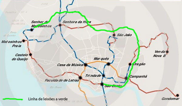 Mapa do metro