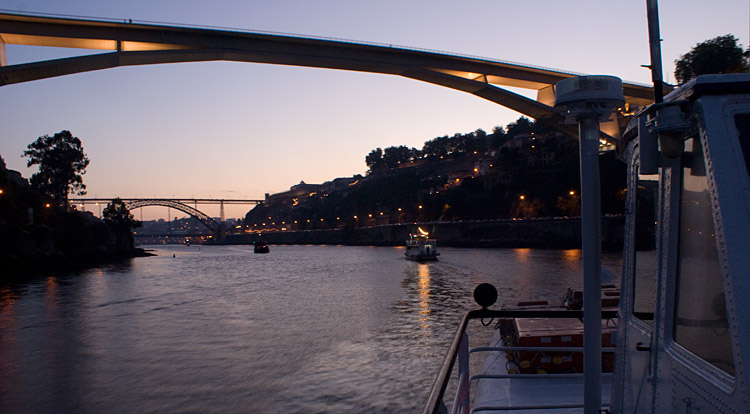 De barco no Rio Douro
